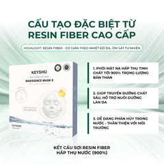 Mặt nạ Keyshu Nâng cơ – Giúp da săn chắc, giảm nếp nhăn & phục hồi độ đàn hồi tự nhiên