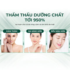 Mặt nạ Keyshu Rau Má – Làm dịu & phục hồi da nhạy cảm, cấp ẩm và tái tạo tự nhiên