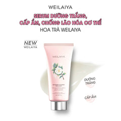 Kem body tone-up dưỡng trắng da Weilaiya Hoa Trà – Dưỡng ẩm & nâng tông tự nhiên bảo vệ làn da sáng mịn