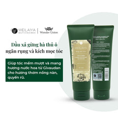 Dầu xả Weilaiya Gừng Hà Thủ Ô – Dưỡng tóc dày & kích thích mọc tóc
