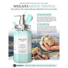 Dầu gội phục hồi tóc Weilaiya nấm Truffle – Chống lão hóa da đầu & dưỡng tóc mềm mượt