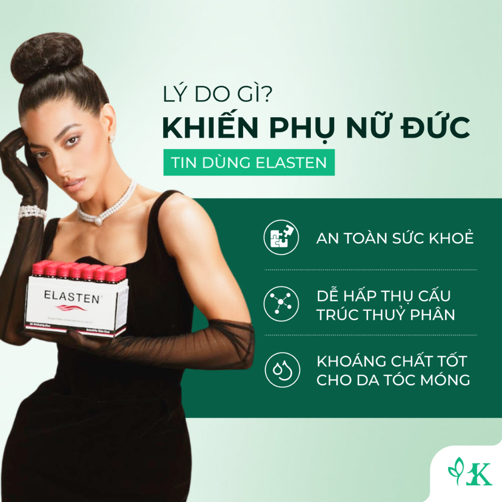 Collagen Elasten – Dưỡng da căng mịn & hỗ trợ chống lão hóa từ bên trong
