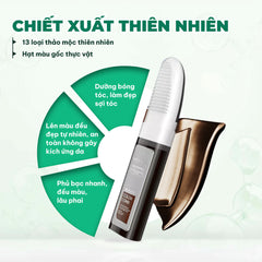 Dầu gội phủ bạc Weilaiya Nâu – Che phủ tóc bạc tự nhiên & dưỡng tóc mềm mượt