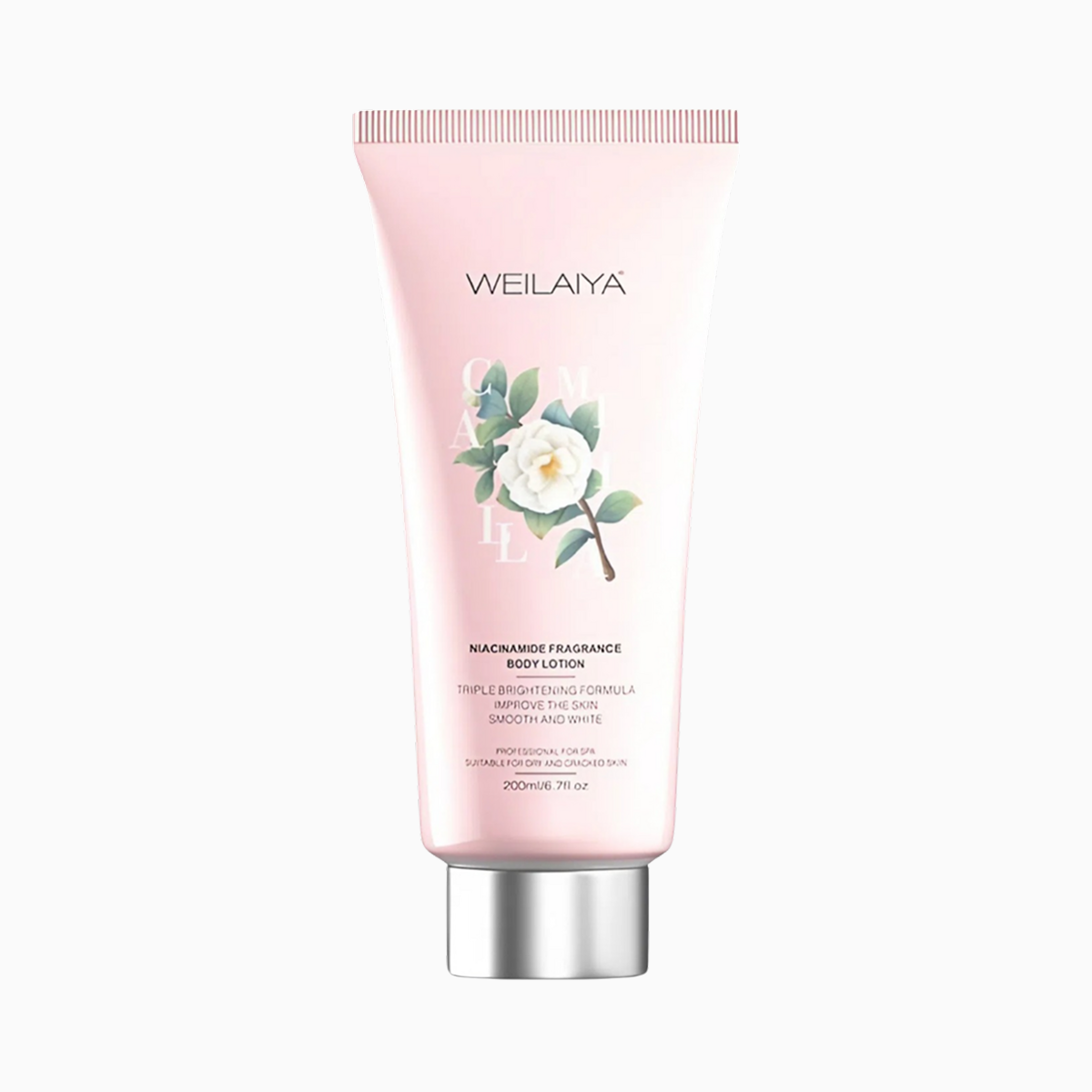 Kem body tone-up dưỡng trắng da Weilaiya Hoa Trà – Dưỡng ẩm & nâng tông tự nhiên bảo vệ làn da sáng mịn