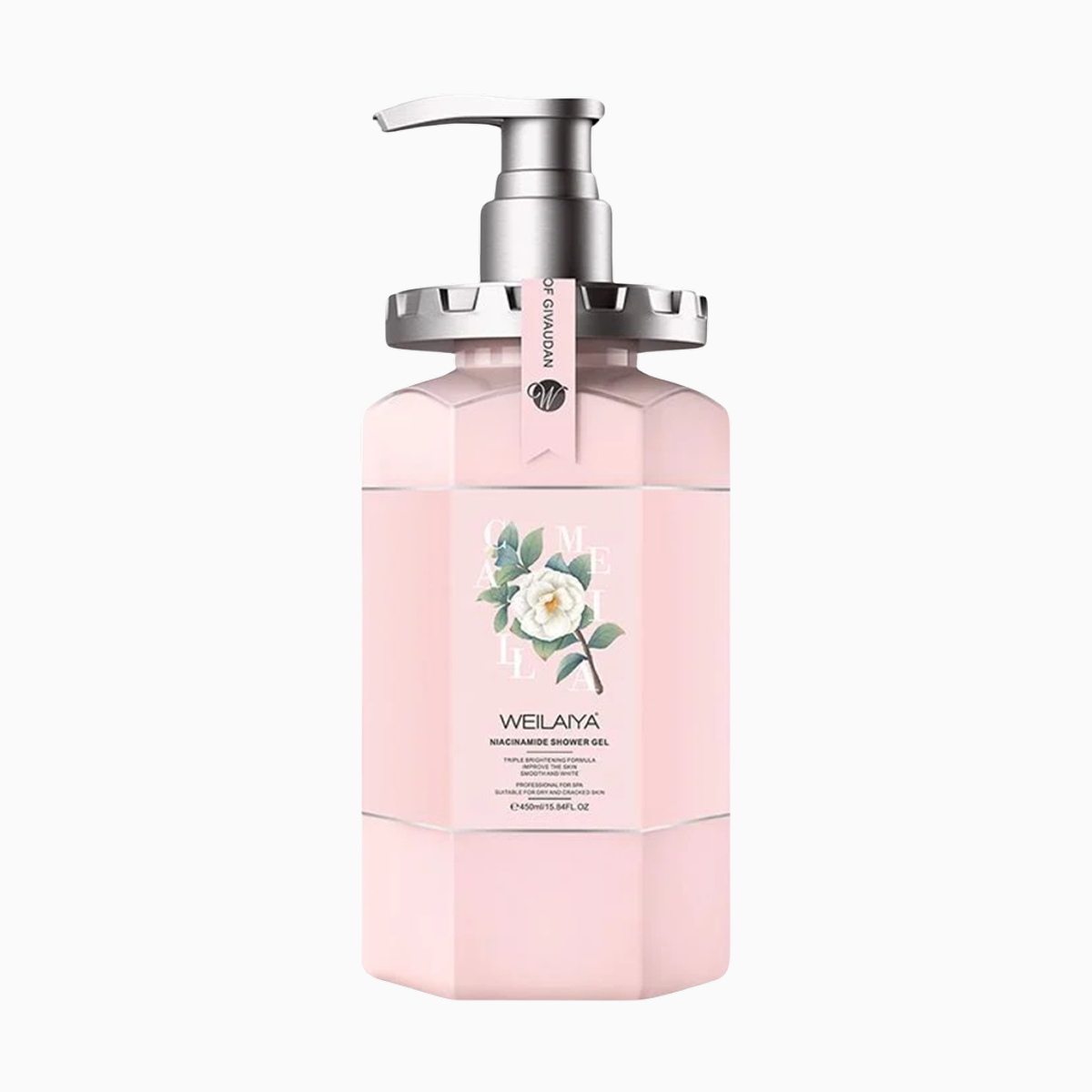 Sữa tắm dưỡng trắng da Weilaiya Hoa trà Niacinamide – Làm sạch & dưỡng sáng da tự nhiên