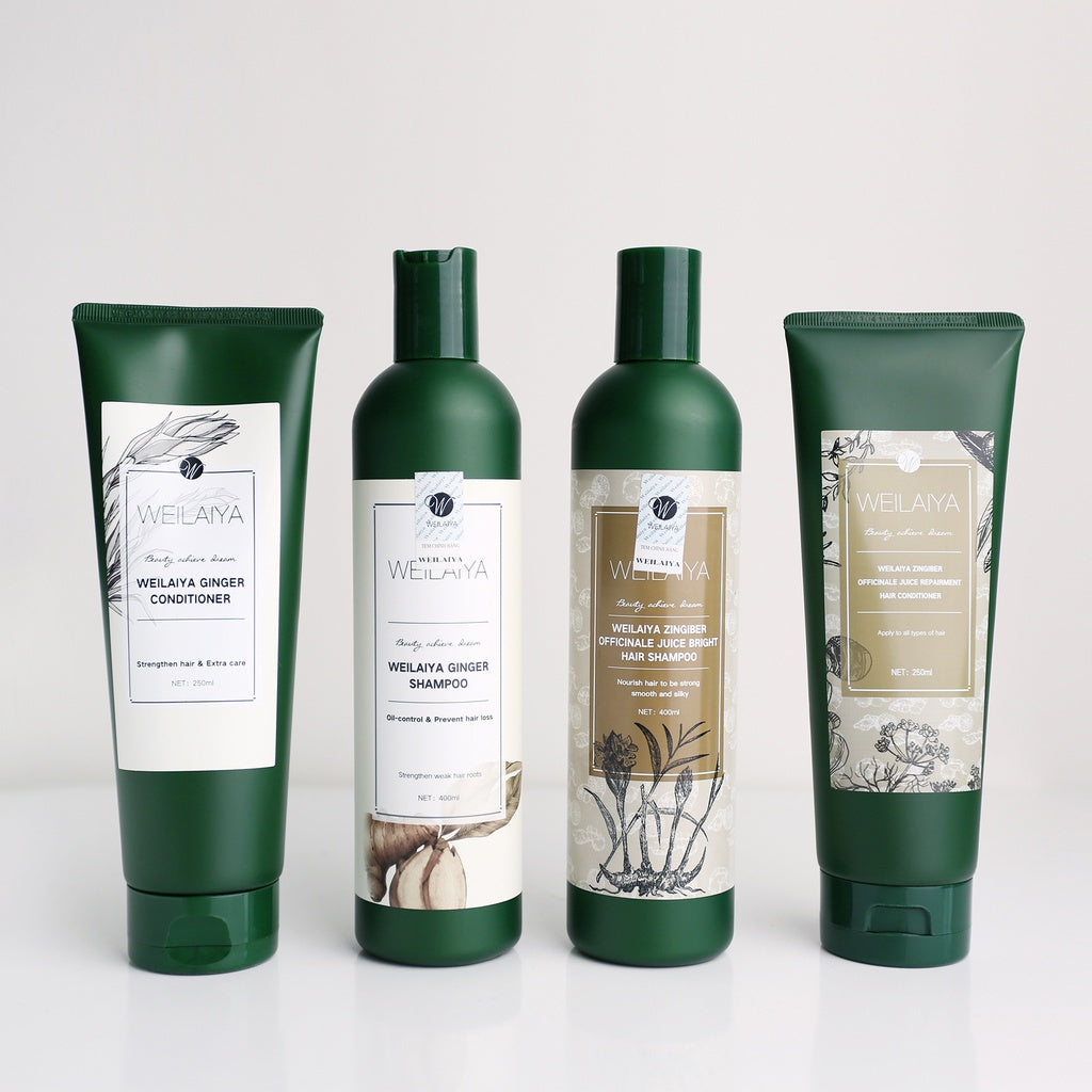 Dầu xả Weilaiya Gừng Hà Thủ Ô – Dưỡng tóc dày & kích thích mọc tóc