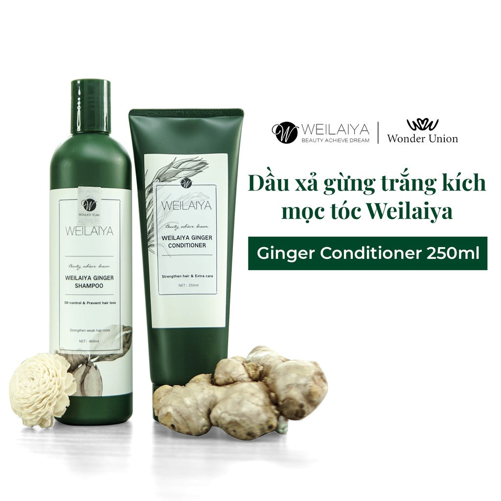 Dầu xả Weilaiya Gừng Vân Nam – Nuôi dưỡng & kích thích mọc tóc
