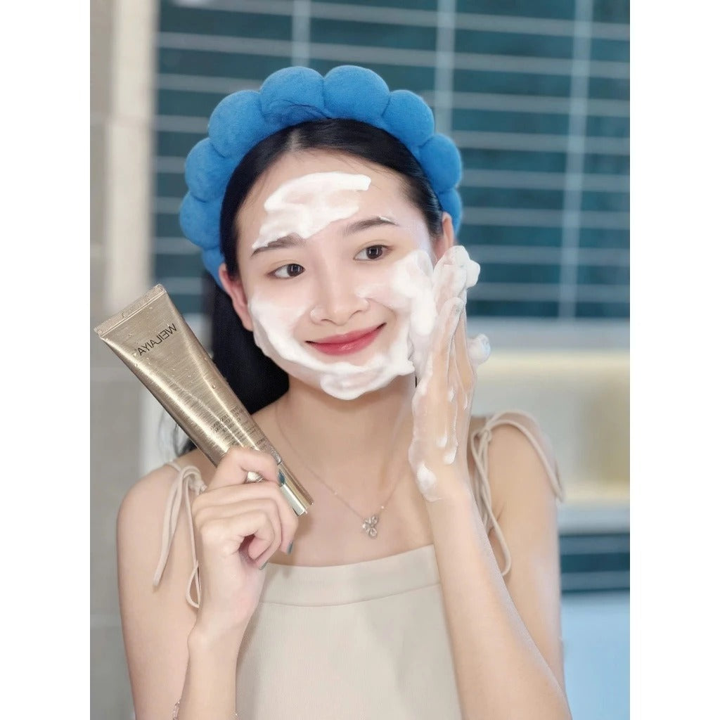 Sữa rửa mặt Weilaiya Deep Cleansing & Repairing – Làm sạch sâu & phục hồi da khỏe mịn